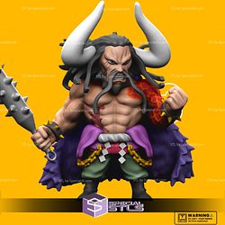 Basic STL Collection - Chibi Kaido 3D Model — view 1