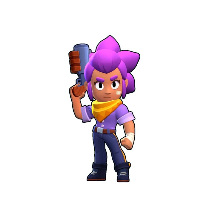 Shelly Original - Brawl Stars 3D 3MF Model — view 6