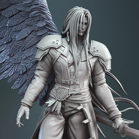 Sephiroth 3D Printer Files | Assembly STL Model