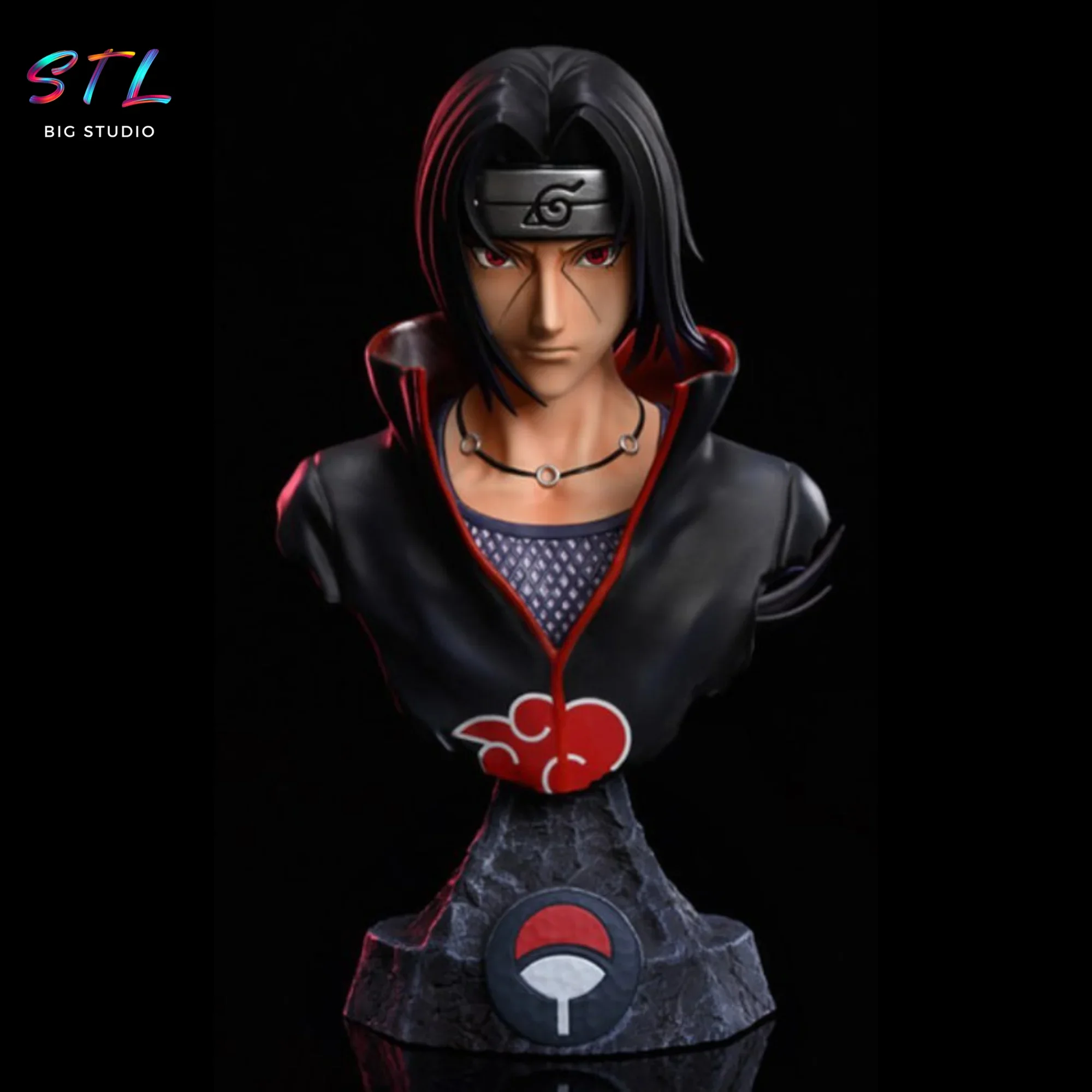 Itachi Uchiha Bust STL | Naruto Shippuden | 3D Printable Figure Model