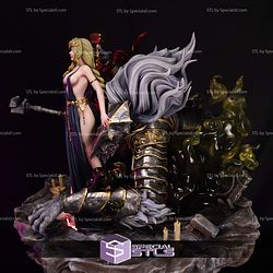Marika the Eternal and Maliketh STL Printer Files 3D Model