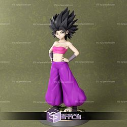 Caulifla Dragonball Standing 3D Printer Files STL Model