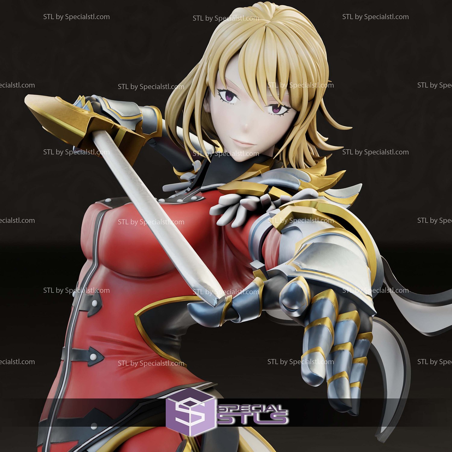Cha Hae-In in Action 3D Printer Files STL Model — view 6