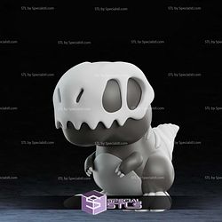 Life Size Boney Trex STL Files 3D Model