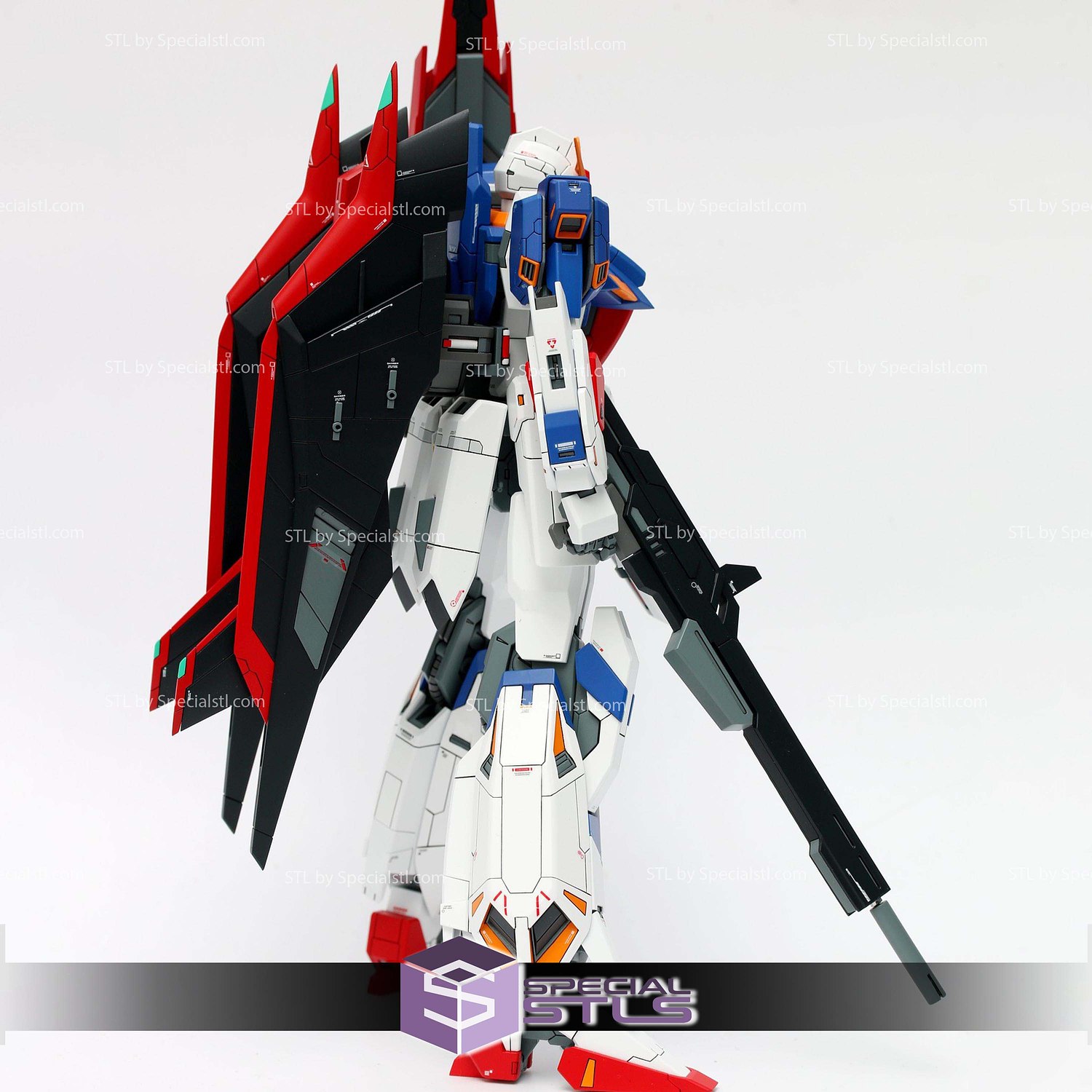 Zeta Definine Gundam STL Files 3D Model — view 3