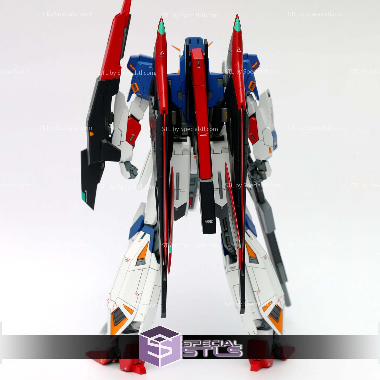 Zeta Definine Gundam STL Files 3D Model — view 4