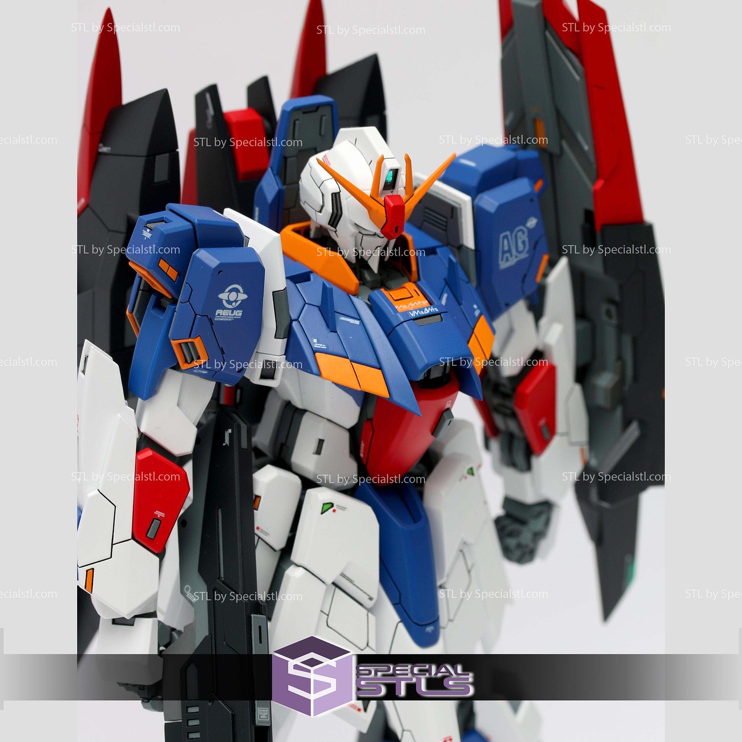 Zeta Definine Gundam STL Files 3D Model — view 5