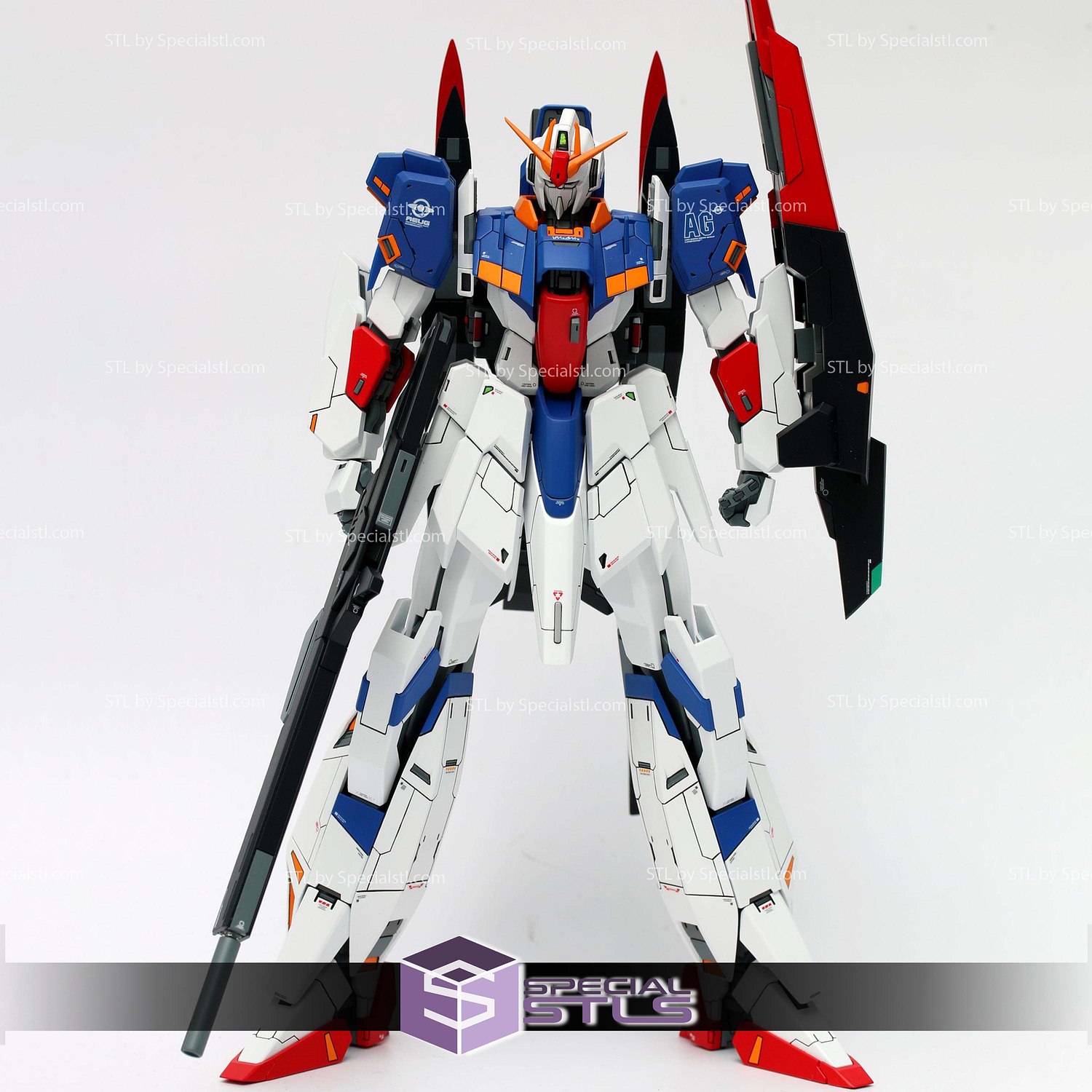 Zeta Definine Gundam STL Files 3D Model — view 6