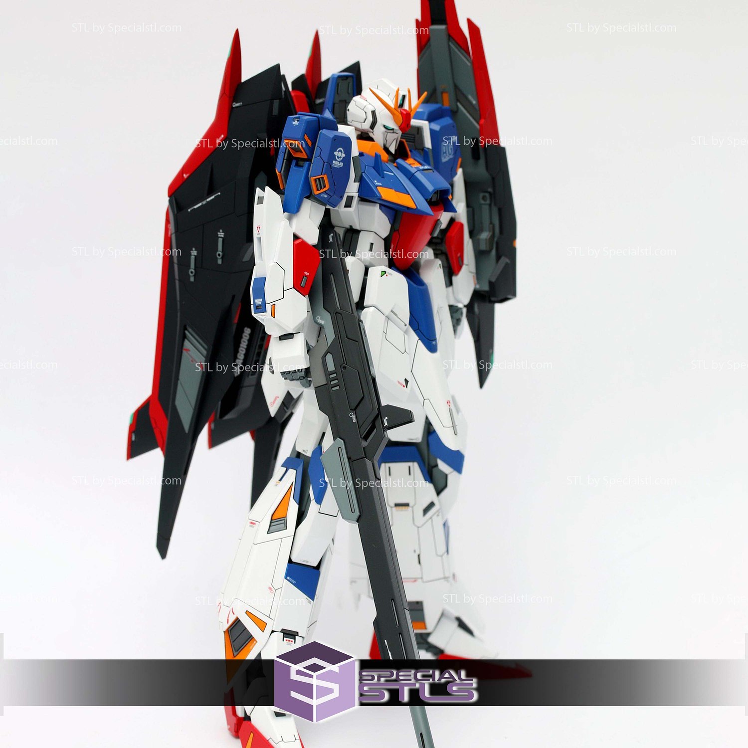 Zeta Definine Gundam STL Files 3D Model — view 8