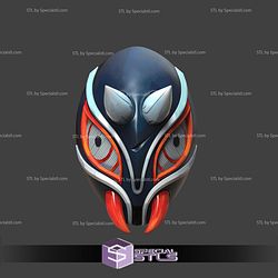 Cosplay STL Files Marvel Rivals Spiderman Krakoa Mask 3D Model
