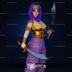 Talia al Ghul Bombshell STL Files 3D Model