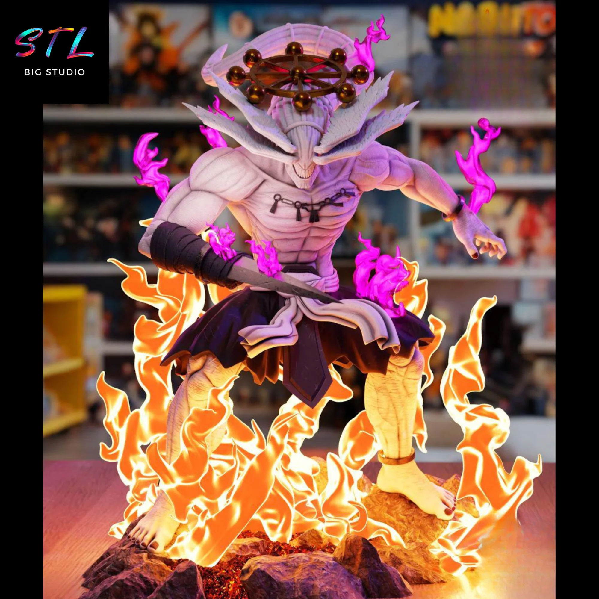 Mahoraga STL | Jujutsu Kaisen | 3D Model for Printing Model