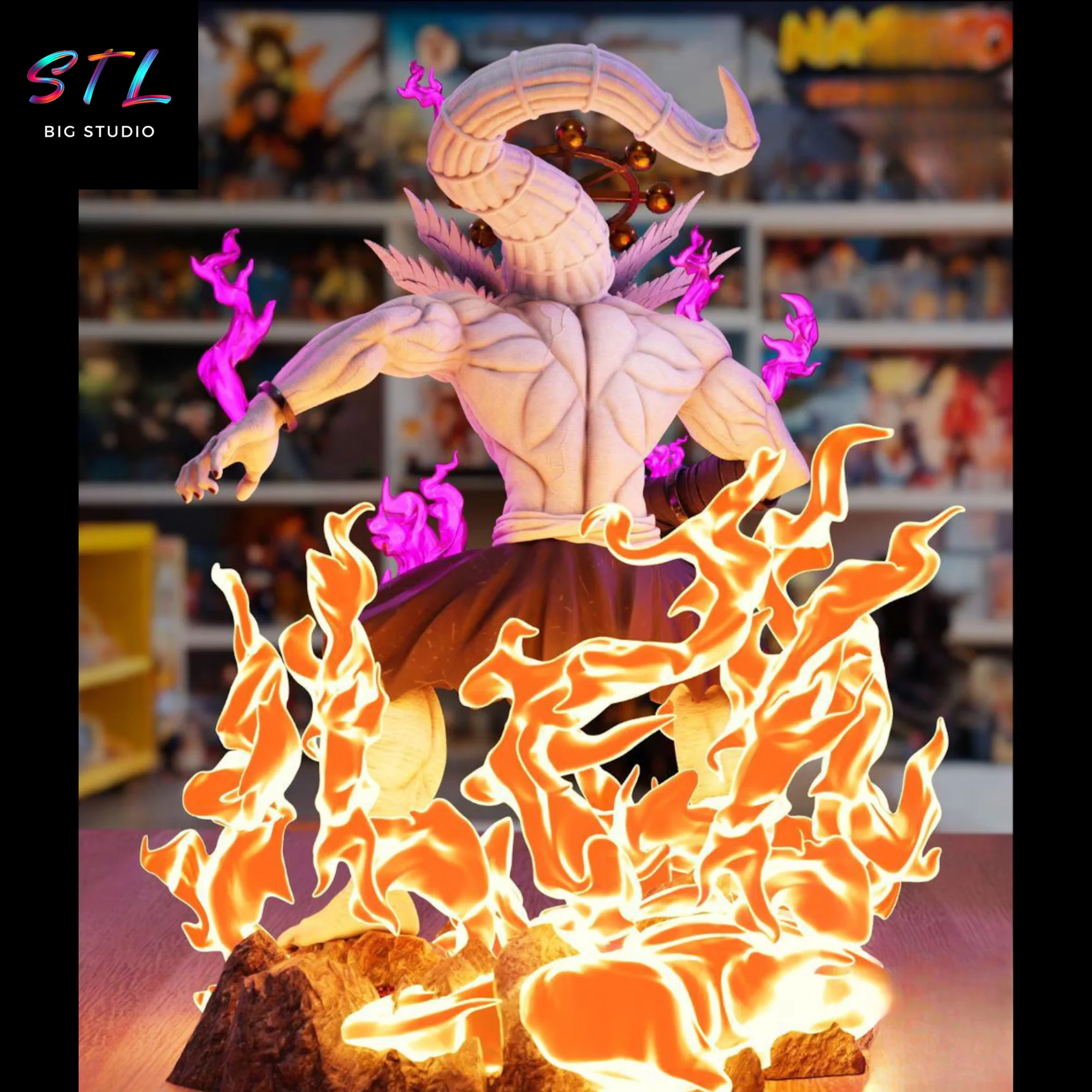 Mahoraga STL | Jujutsu Kaisen | 3D Model for Printing Model — view 4