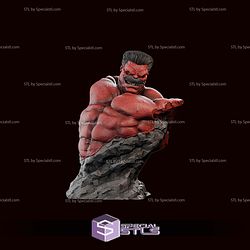 The Gamma Titan Hulk Bust STL Files 3D Model
