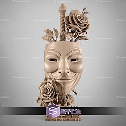 V for Vendetta Sword STL Files 3D Model