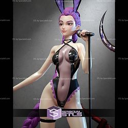 Rumi Beach Outfit K-pop Demon Hunters Cloud Base STL Files 3D Model