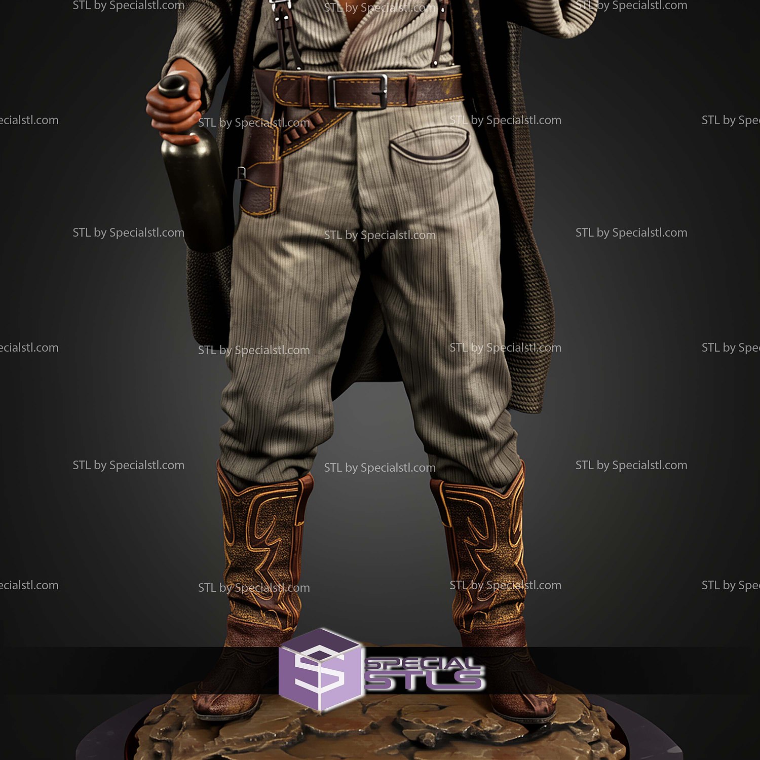Tuco Ramirez Movie STL Files 3D Model — view 3