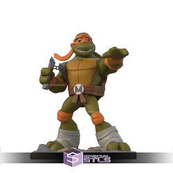 Disney Infinity Style STL Collection - Michelangelo 3D Model