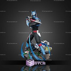 Shadow Ranger Power Rangers SPD 330mm STL Files 3D Model