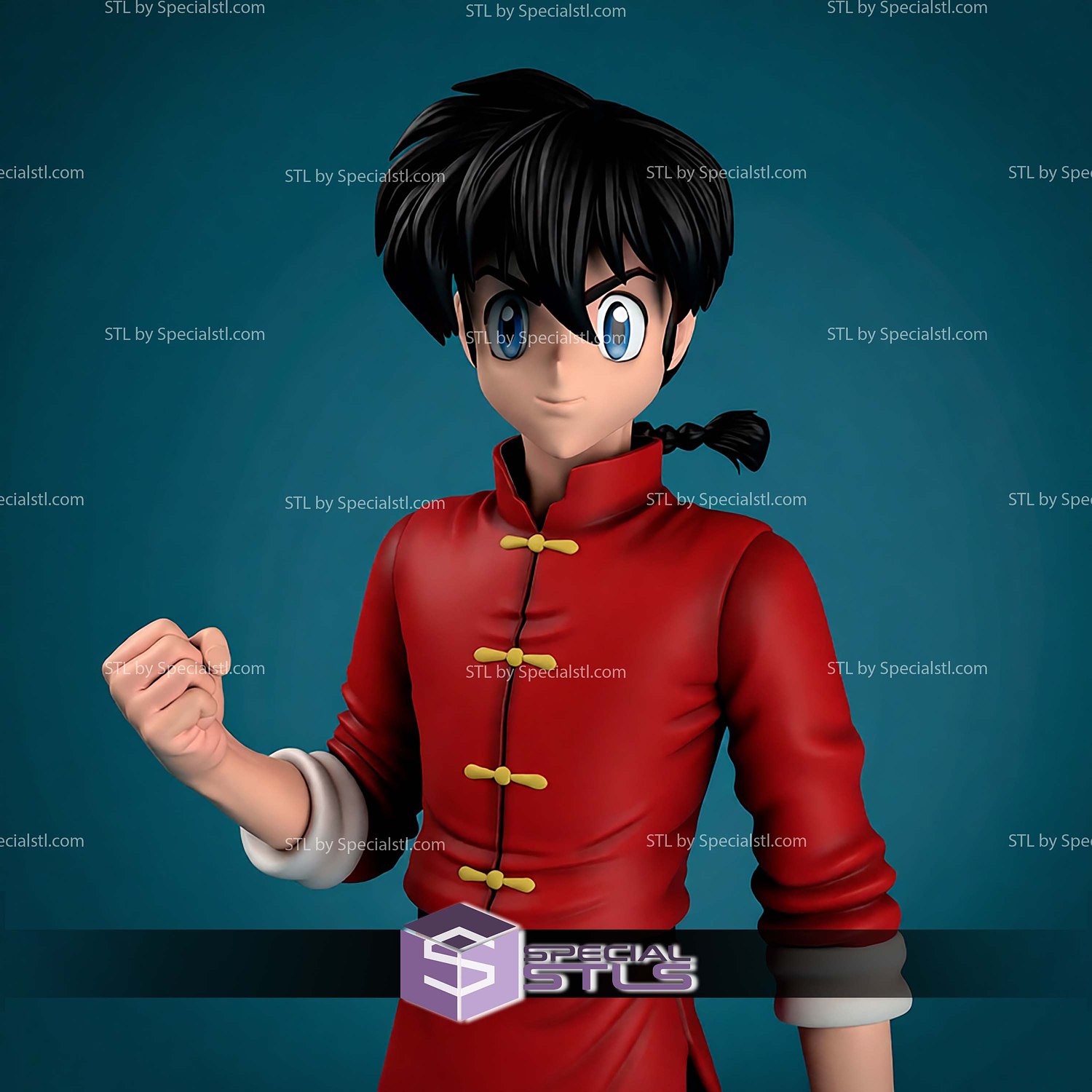 Ranma 202mm STL Files 3D Model — view 3