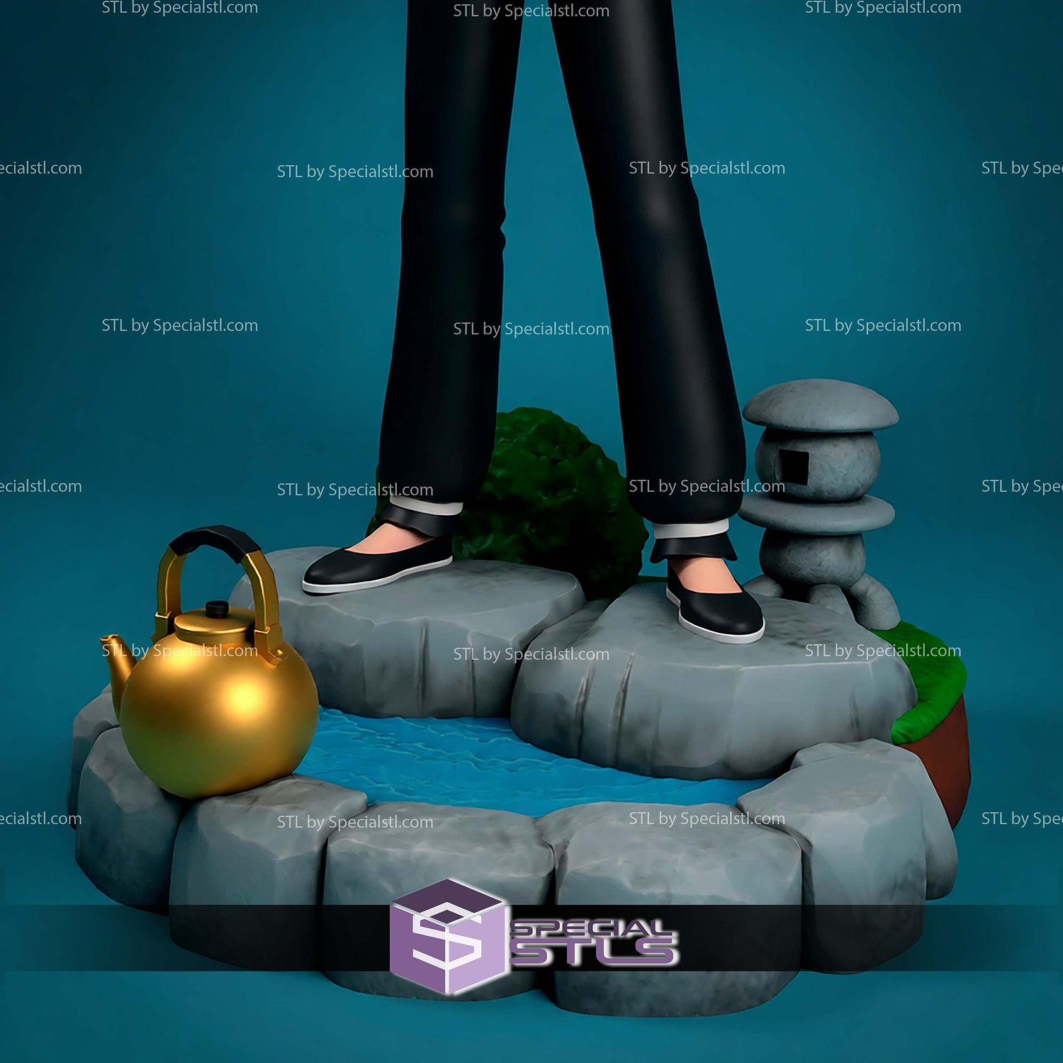 Ranma 202mm STL Files 3D Model — view 4