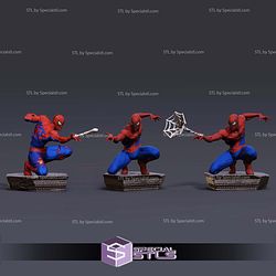 Spiderman Signature Pose 3D Printer Files STL Model