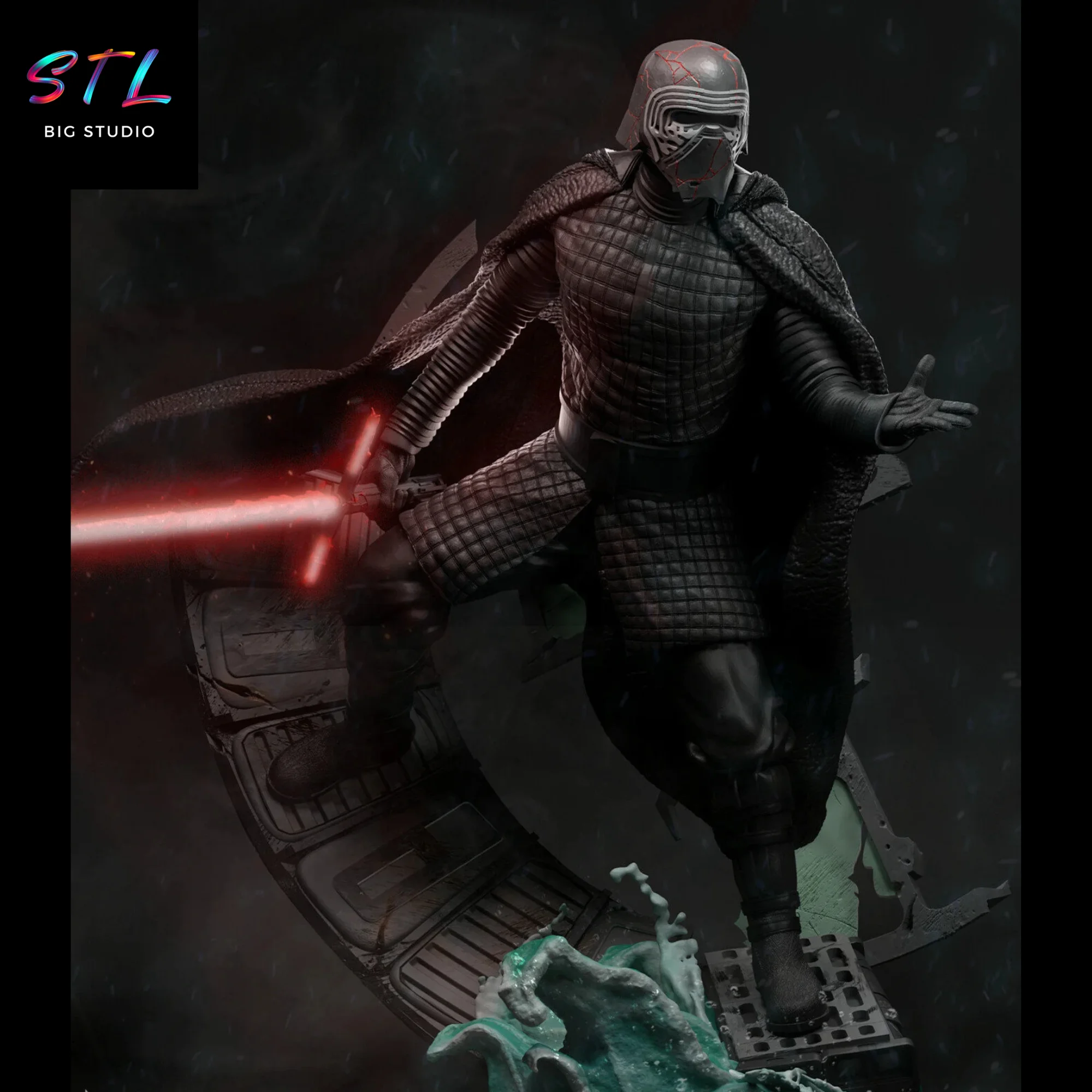 Baby Yoda STL Figure | Star Wars The Mandalorian | 3D Printable Model Model — view 6