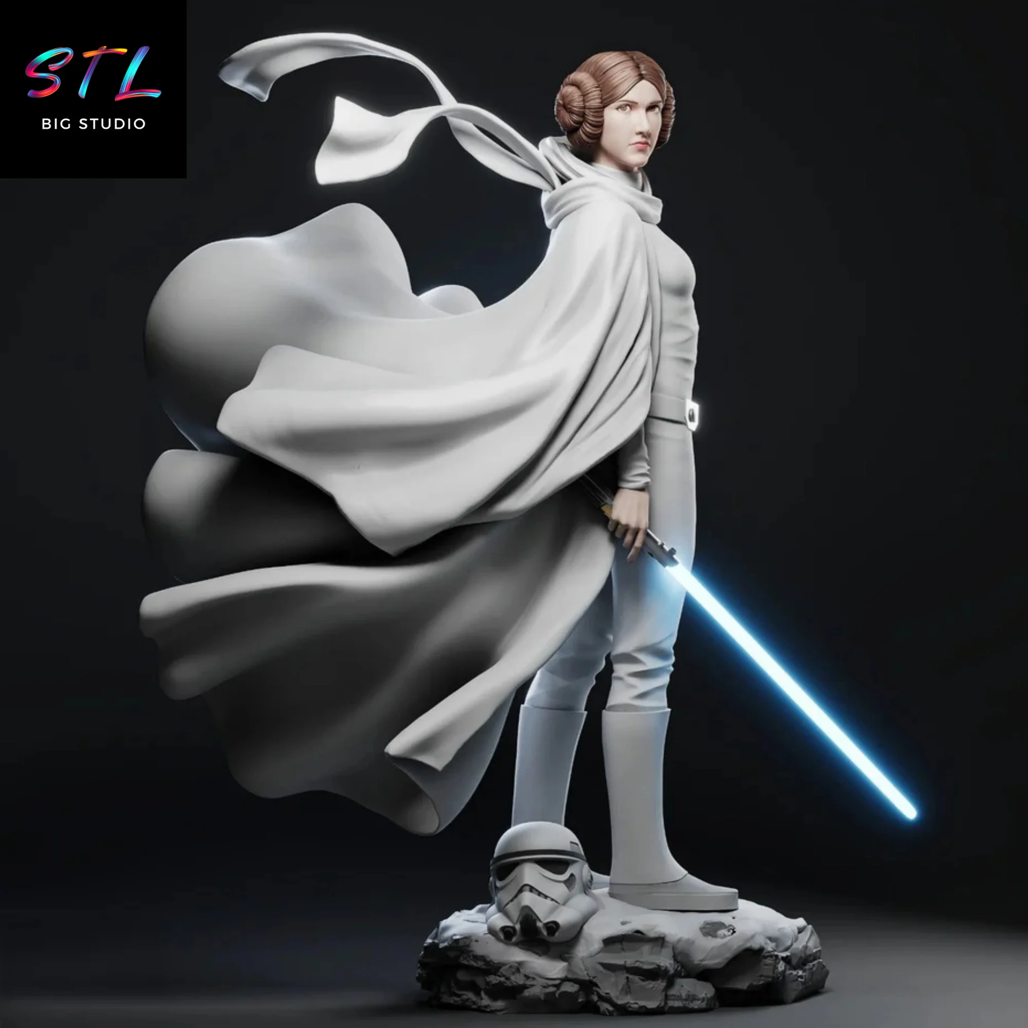 Baby Yoda STL Figure | Star Wars The Mandalorian | 3D Printable Model Model — view 7