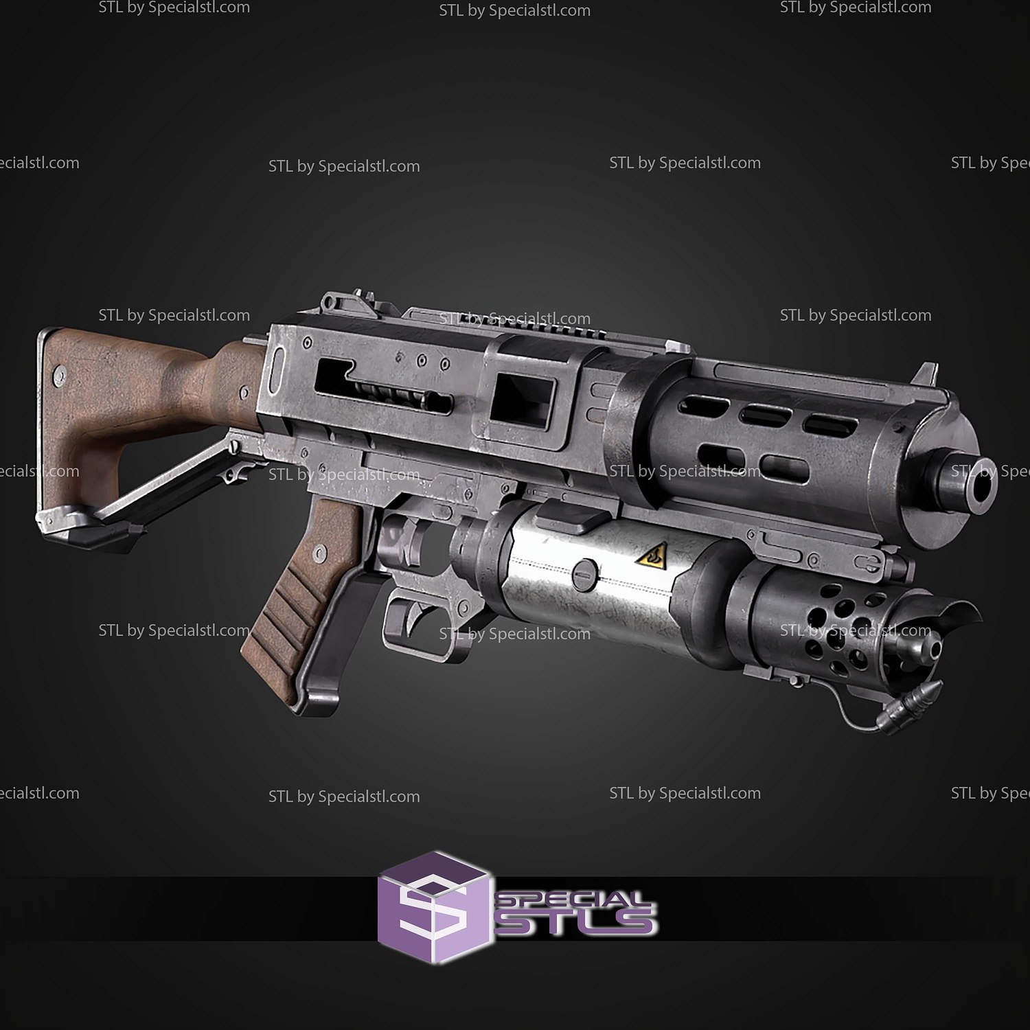 Cosplay STL Files Hell Divers 2 Stoker 3D Model — view 2