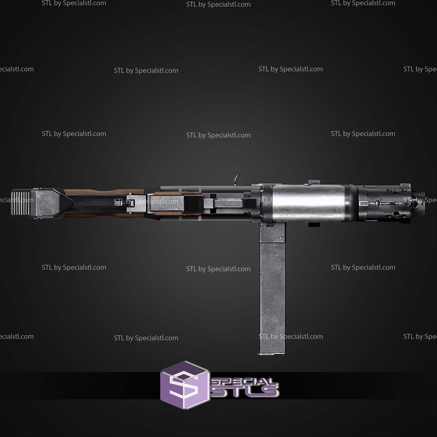 Cosplay STL Files Hell Divers 2 Stoker 3D Model — view 3