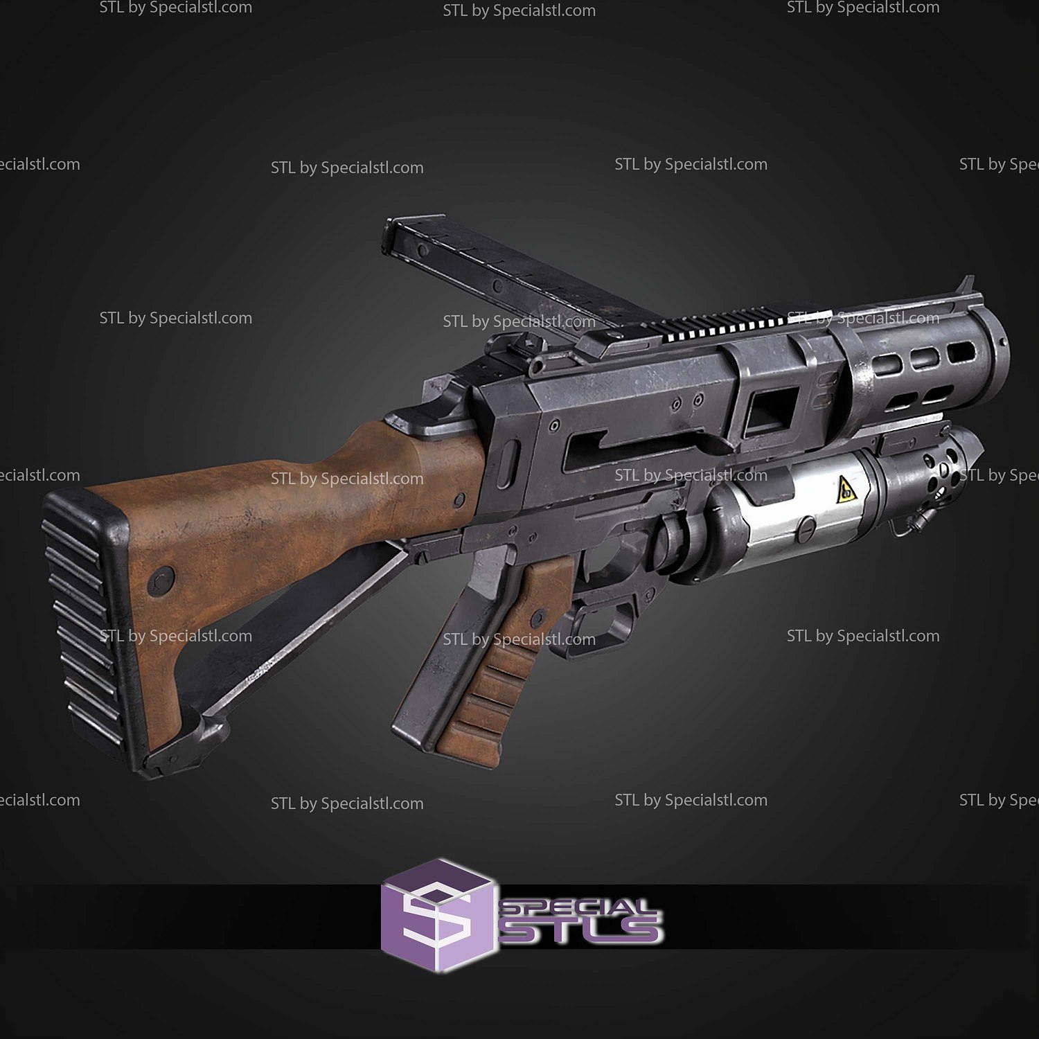 Cosplay STL Files Hell Divers 2 Stoker 3D Model — view 4
