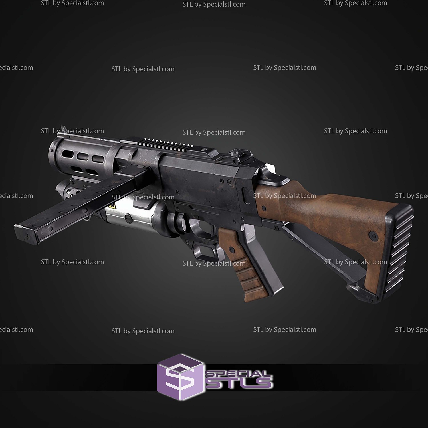 Cosplay STL Files Hell Divers 2 Stoker 3D Model — view 5