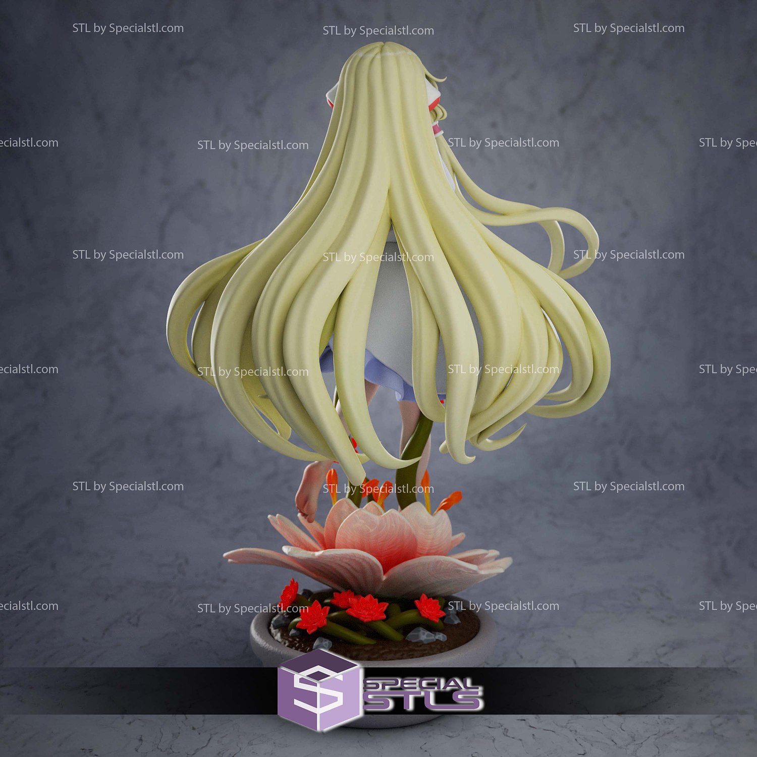 Chii Chobits STL Files 3D Model — view 3