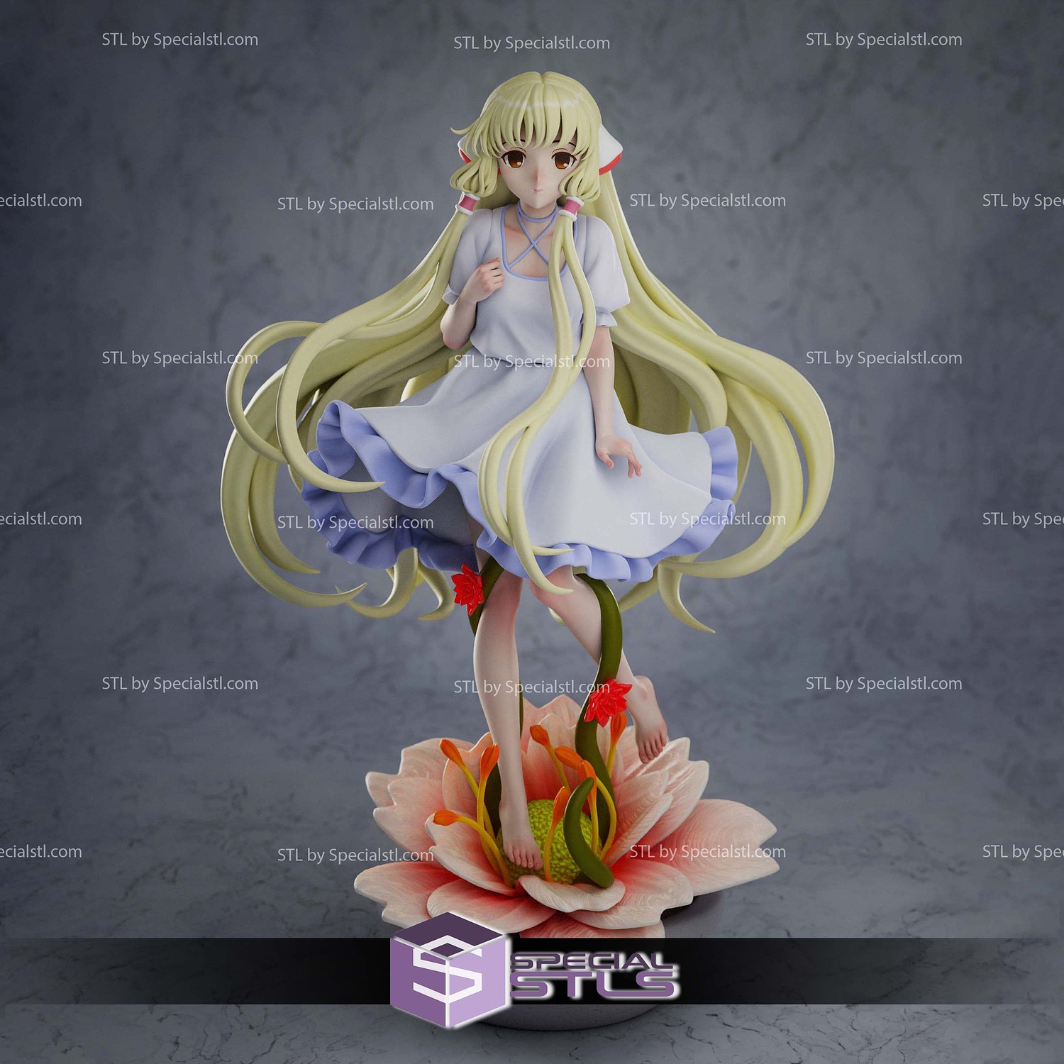 Chii Chobits STL Files 3D Model — view 5