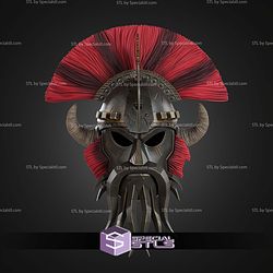 Cosplay STL Files Fallout Legate Lanius Helmet 3D Model
