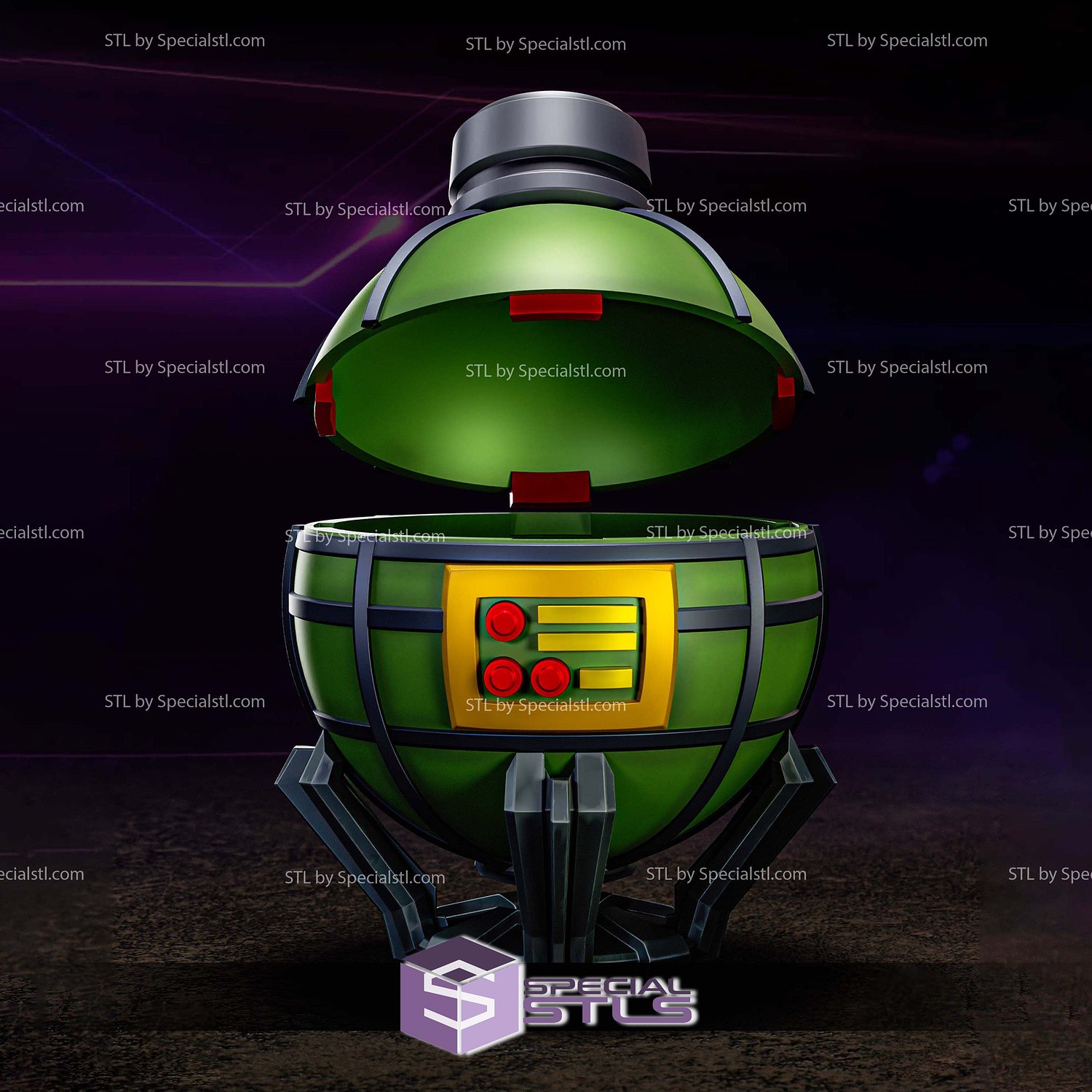 Special Grenade Zero Megaman 3D Printer Files STL Model — view 2