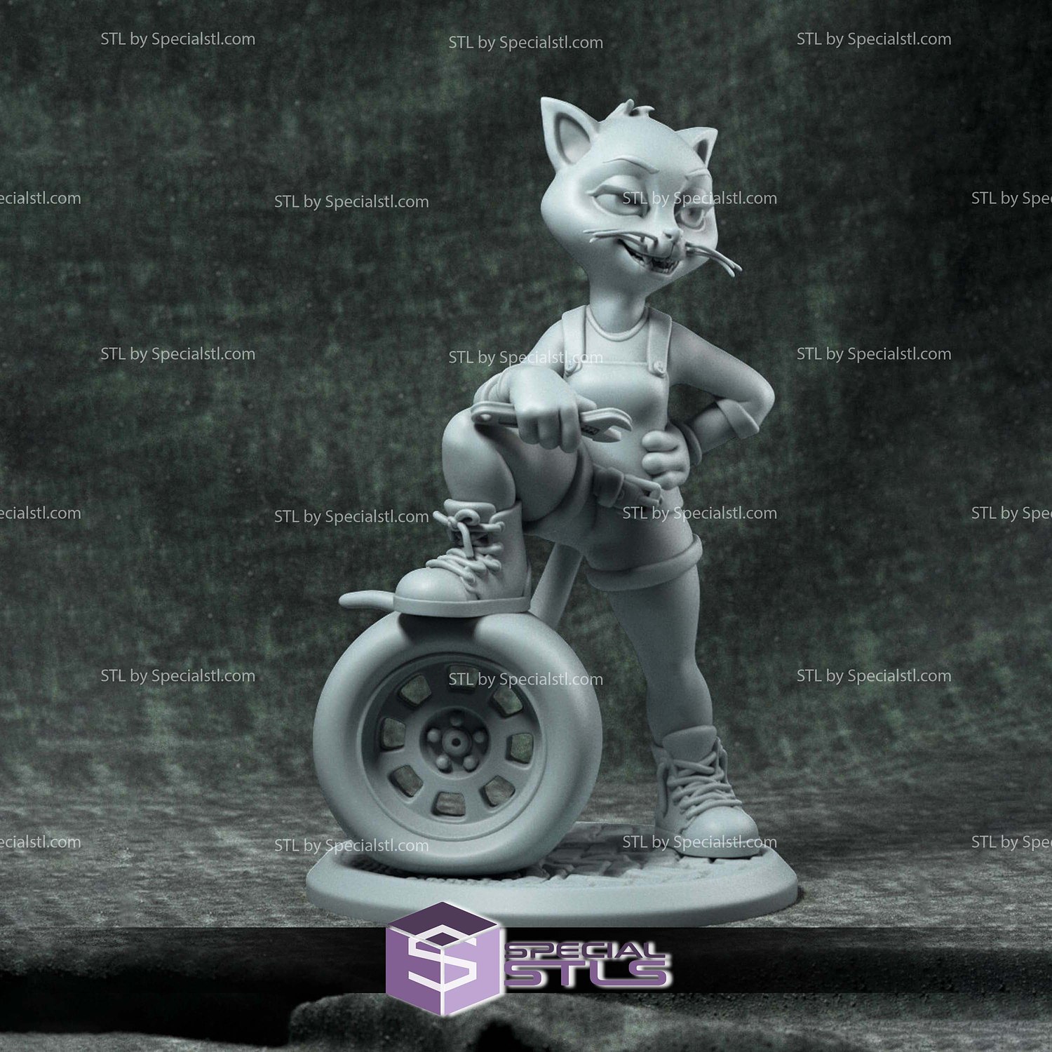 Blair Car Parts Thief 3D Print Files STL Model — view 2