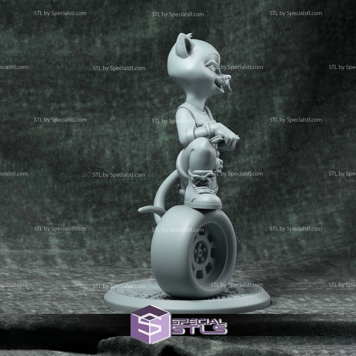 Blair Car Parts Thief 3D Print Files STL Model — view 3