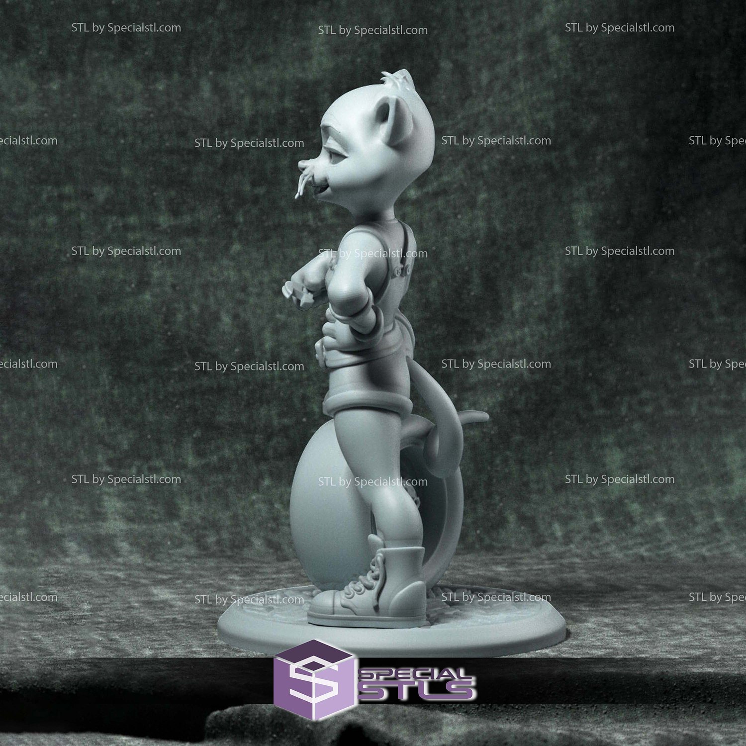 Blair Car Parts Thief 3D Print Files STL Model — view 5