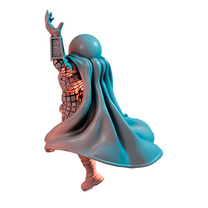 The Mighty Fishbowl VIII - Tabletop RPG Miniature 3D STL Model — view 5