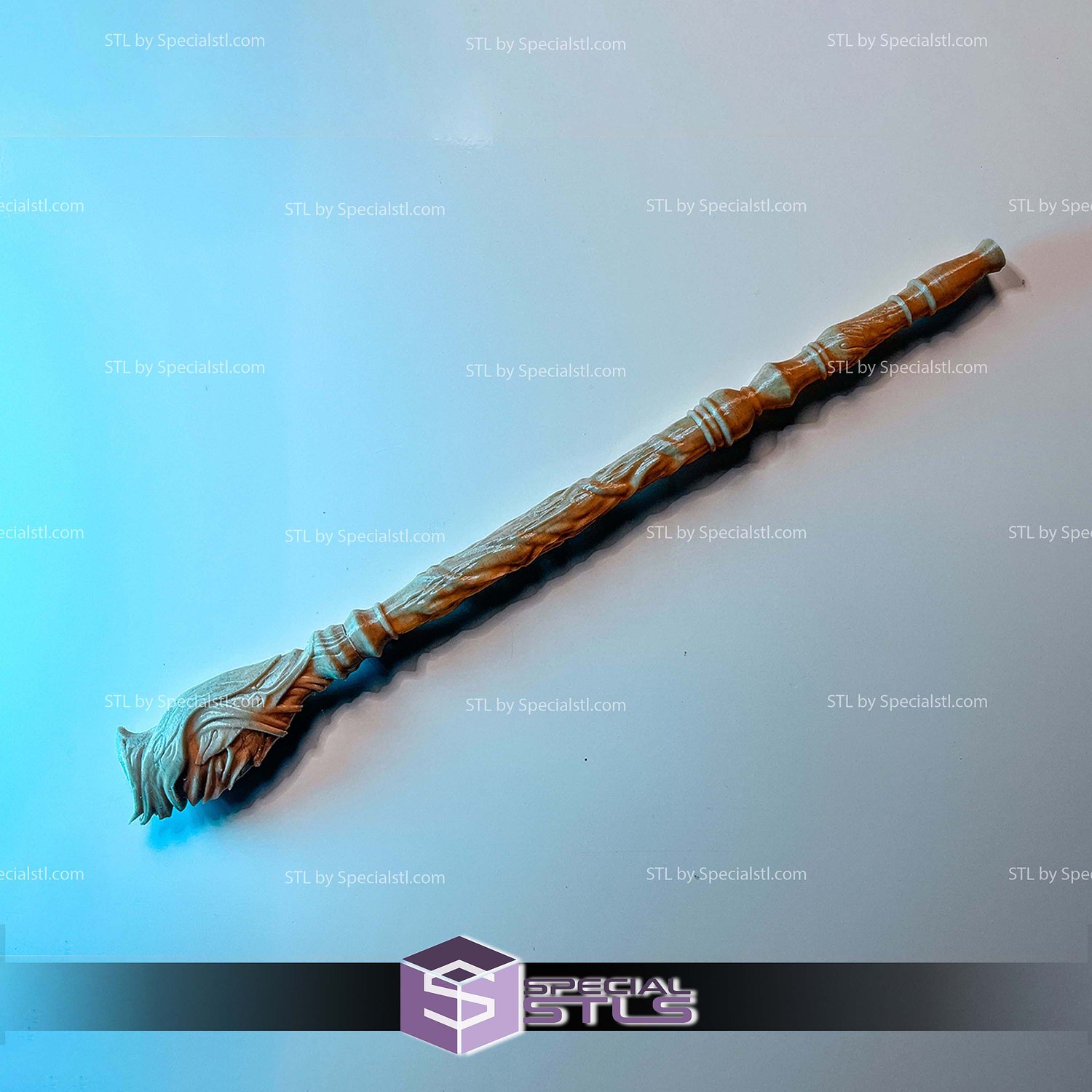 Cosplay STL Files Violet Williams wand 3D Model — view 2