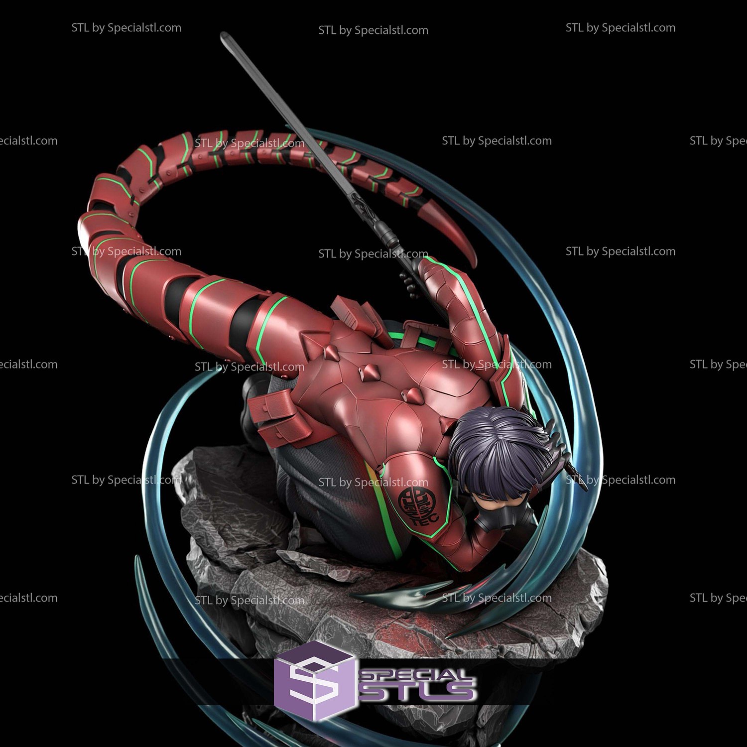 Soshiro Hoshina Kaiju Weapon No 10 STL Files 3D Model — view 3