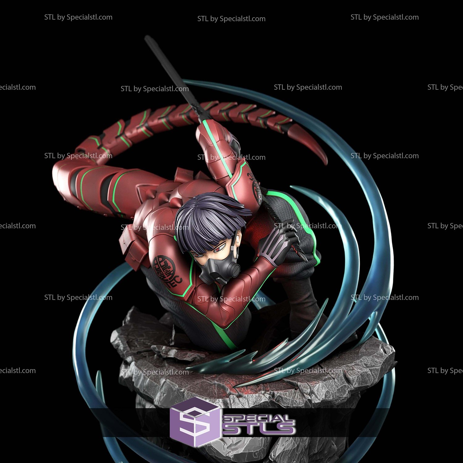 Soshiro Hoshina Kaiju Weapon No 10 STL Files 3D Model — view 4