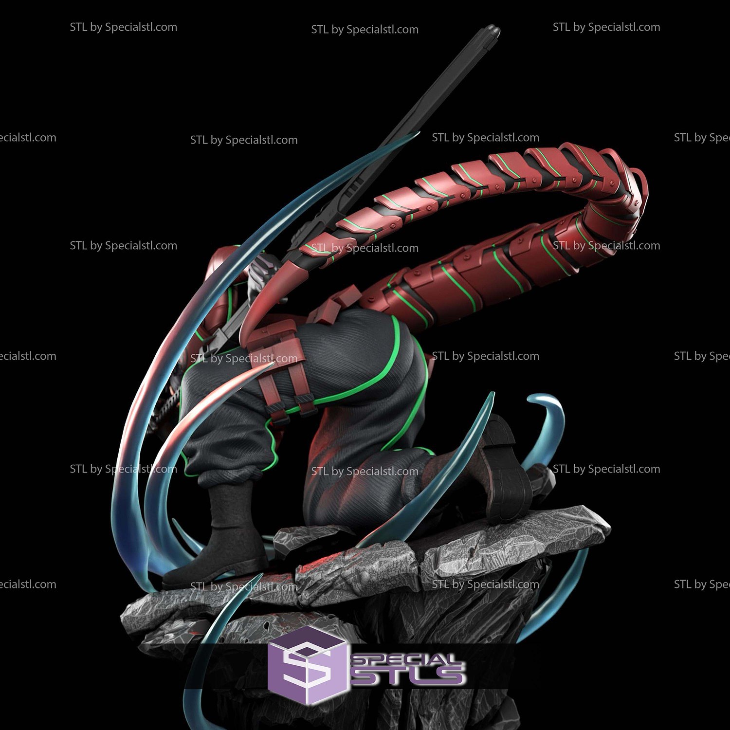 Soshiro Hoshina Kaiju Weapon No 10 STL Files 3D Model — view 5