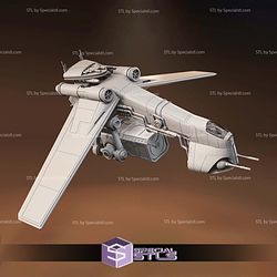 LAAT-C Gunship Starwars 3D Printer Files STL Model