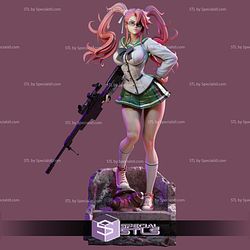 Saya Takagi and Sniper 3D Printer Files STL Model