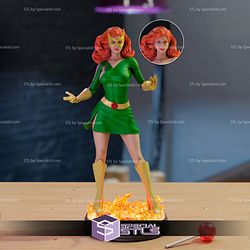 Jean Grey X Men 1963 3D Printer Files STL Model
