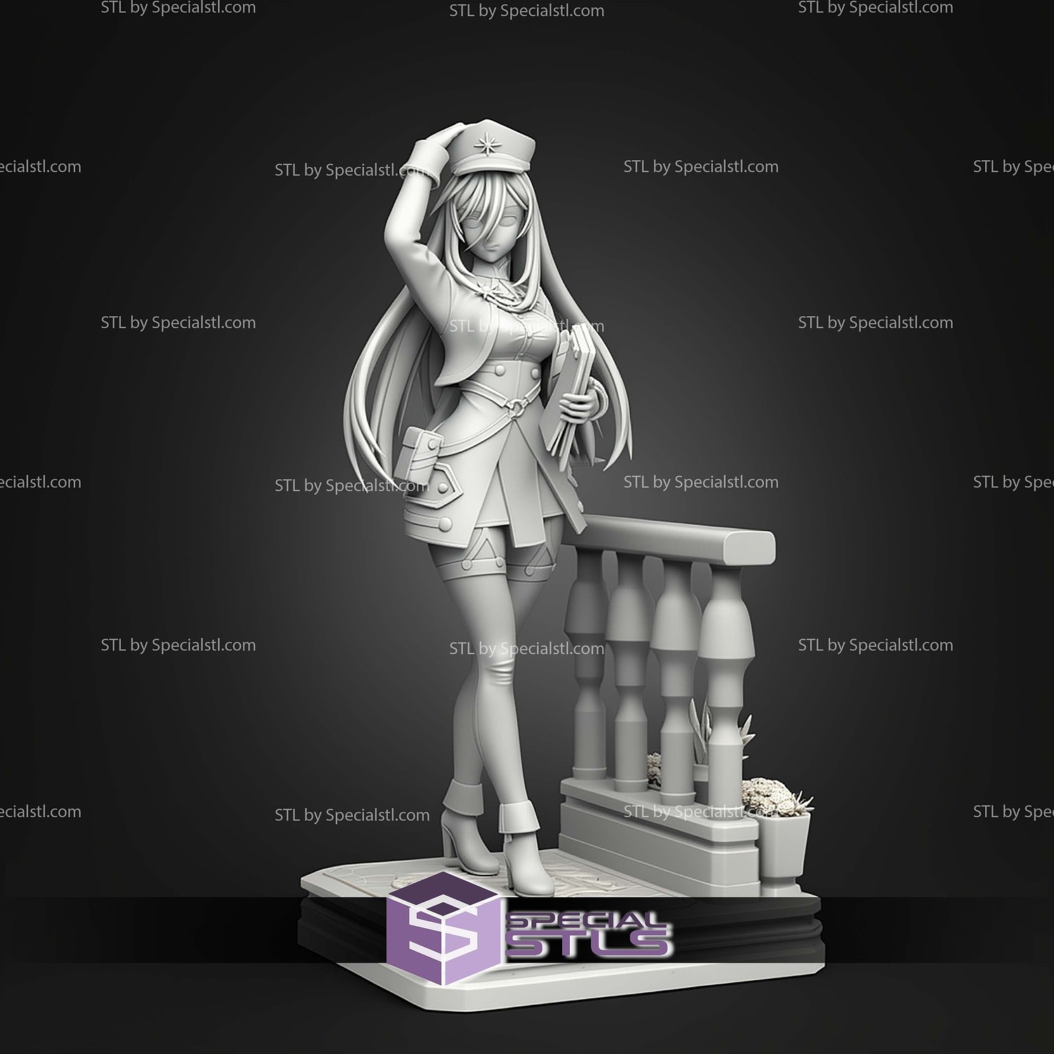 Vladilena Milize 224mm STL Files 3D Model — view 2