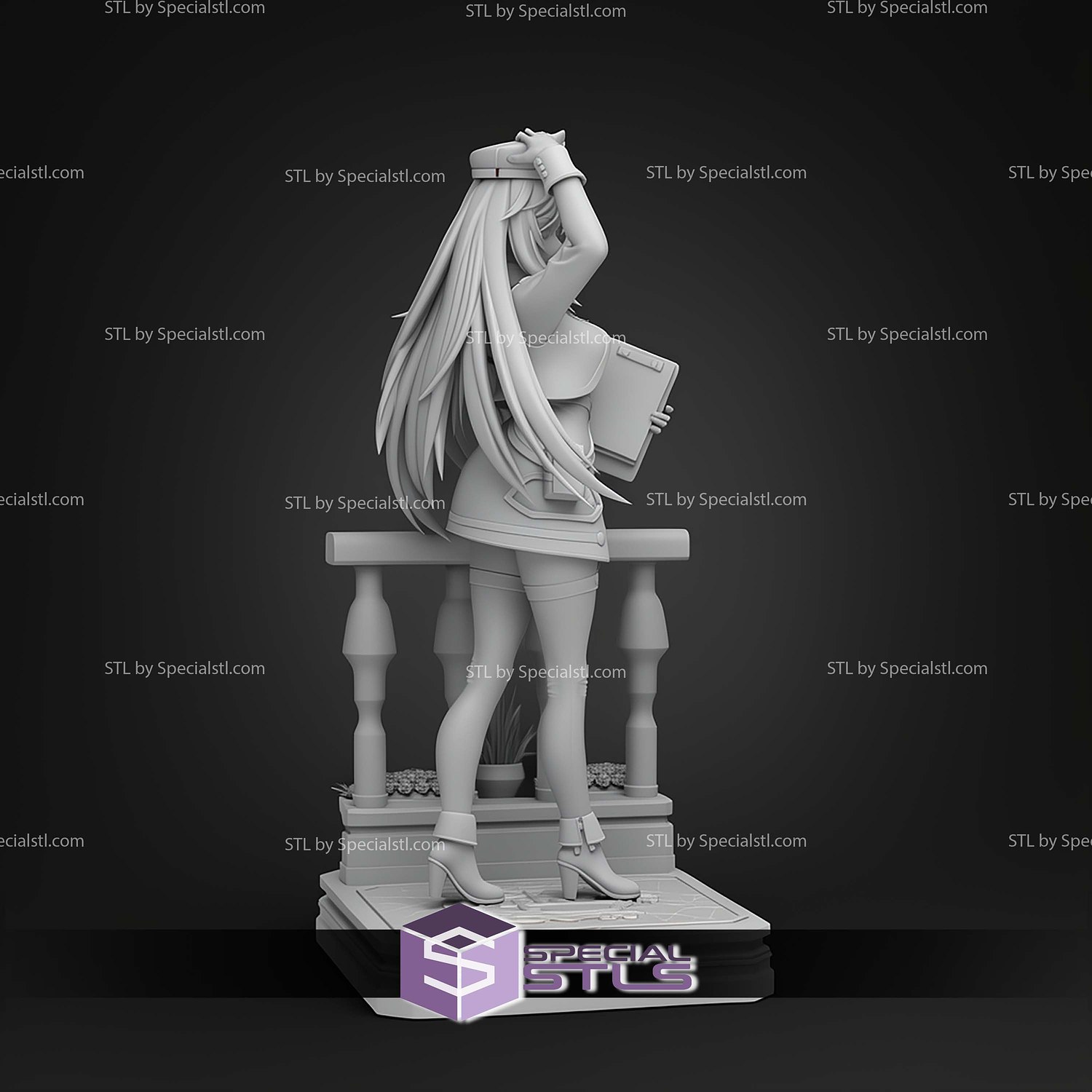 Vladilena Milize 224mm STL Files 3D Model — view 3