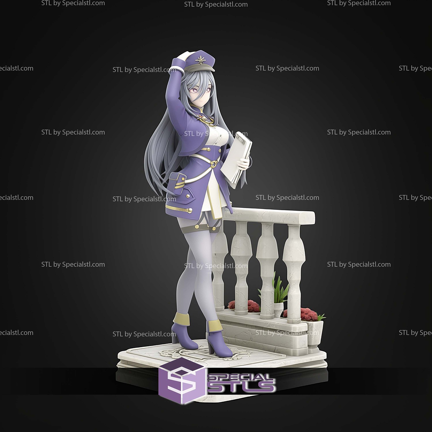 Vladilena Milize 224mm STL Files 3D Model — view 5
